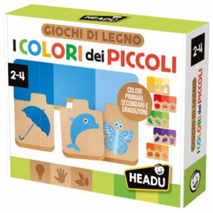Giochi di Legno: I Colori dei Piccoli