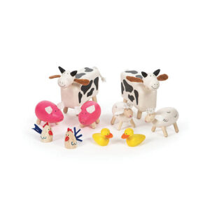 Animali della Fattoria in Legno