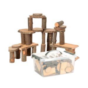 Blocchi Naturali in Legno per Costruzioni