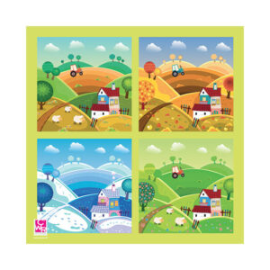 Tappeto "Quattro stagioni"