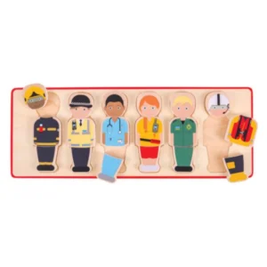 Puzzle in Legno "I Mestieri che ci Aiutano"