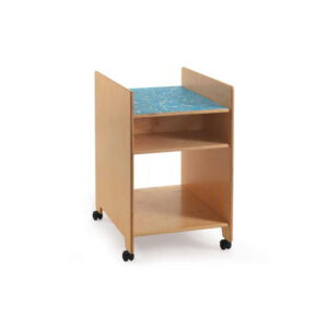 Fasciatoio in legno con ruote