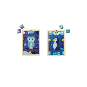 Puzzle Magico: Il Gufo e il Pinguino