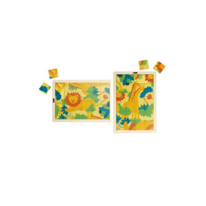 Puzzle Magico: La Giraffa e il Leone