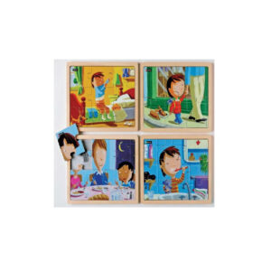 Puzzle La Mia Giornata in Set da 4