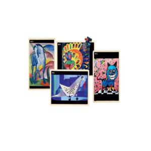 Puzzle Animali nell'Arte Set da 4