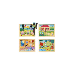 Puzzle Fiabe Prima Versione in Set da 4