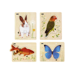 Puzzle Animali set 4 pz