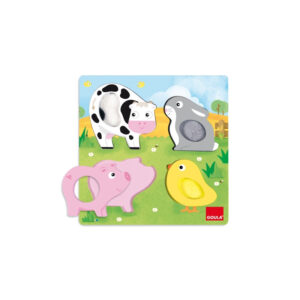 Incastri Animali della Fattoria Tattile