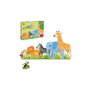 Puzzle XXL Decrescente Animali della Savana