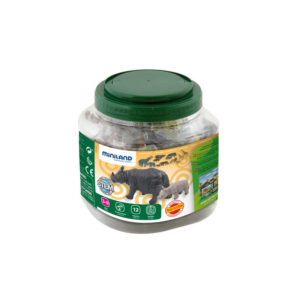 Animali della Giungla con Cuccioli 12 PZ.