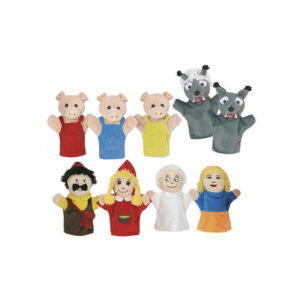 Marionette Fiabe: Cappuccetto Rosso e i 3 Porcellini