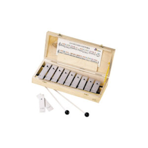 Metallofono in Scatola di Legno