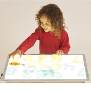 Piano Rettangolare Luminoso Maxi Bianco