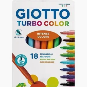 Pennarelli GIOTTO Turbo Color 18 colori