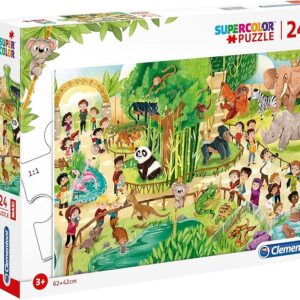 Maxi Puzzle Supercolor Lo Zoo