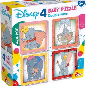 4 Baby Puzzle Double Face: Dumbo