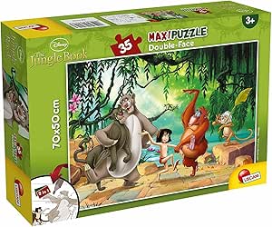 Maxi Puzzle Double-Face Libro della Giungla