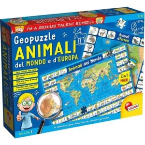 I'M a Genius: Geopuzzle Animali del Mondo e d'Europa