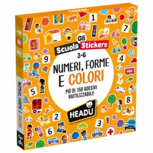 Gli Scuola Stickers: Numeri, Forme e Colori