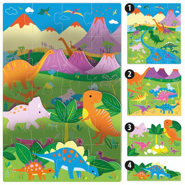 PlayRama Puzzle Dinosaurs - immagine 2