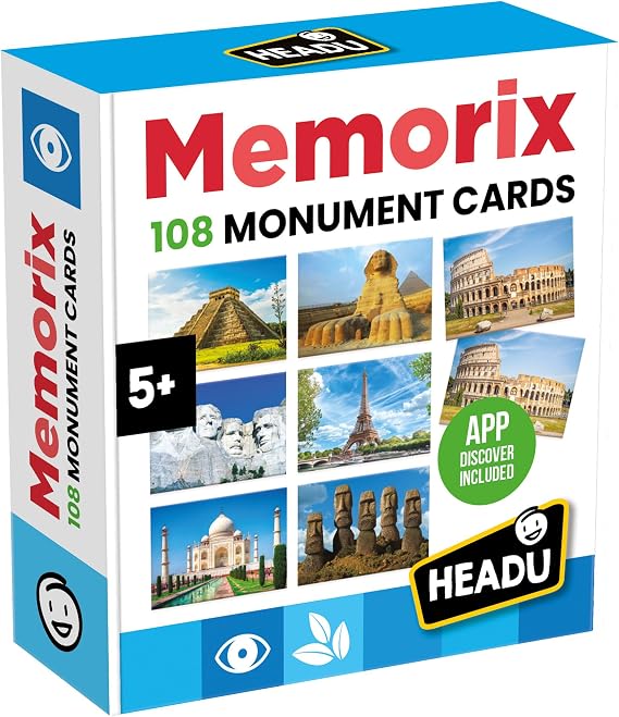 Memorix 108 Monument Cards